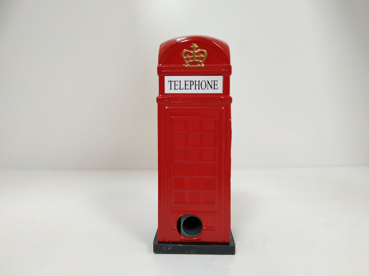 Red Telephone Box Pencil sharpener metal die cast collector miniature display model New Boxed