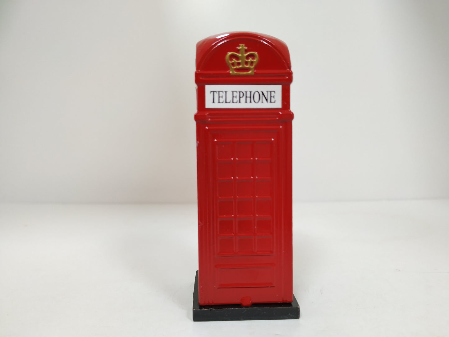 Red Telephone Box Pencil sharpener metal die cast collector miniature display model New Boxed