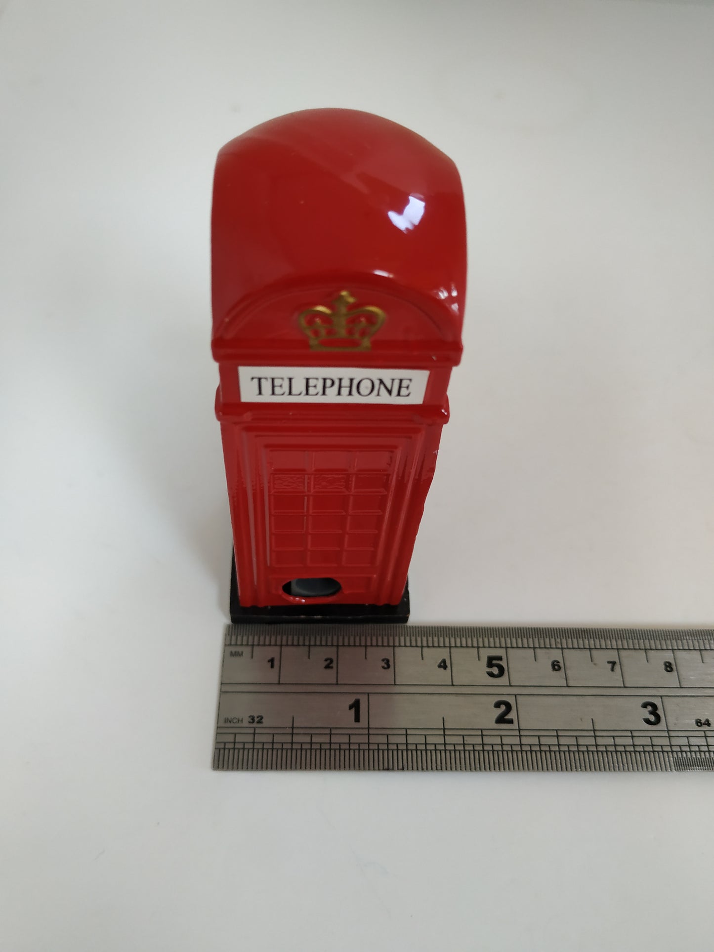 Red Telephone Box Pencil sharpener metal die cast collector miniature display model New Boxed