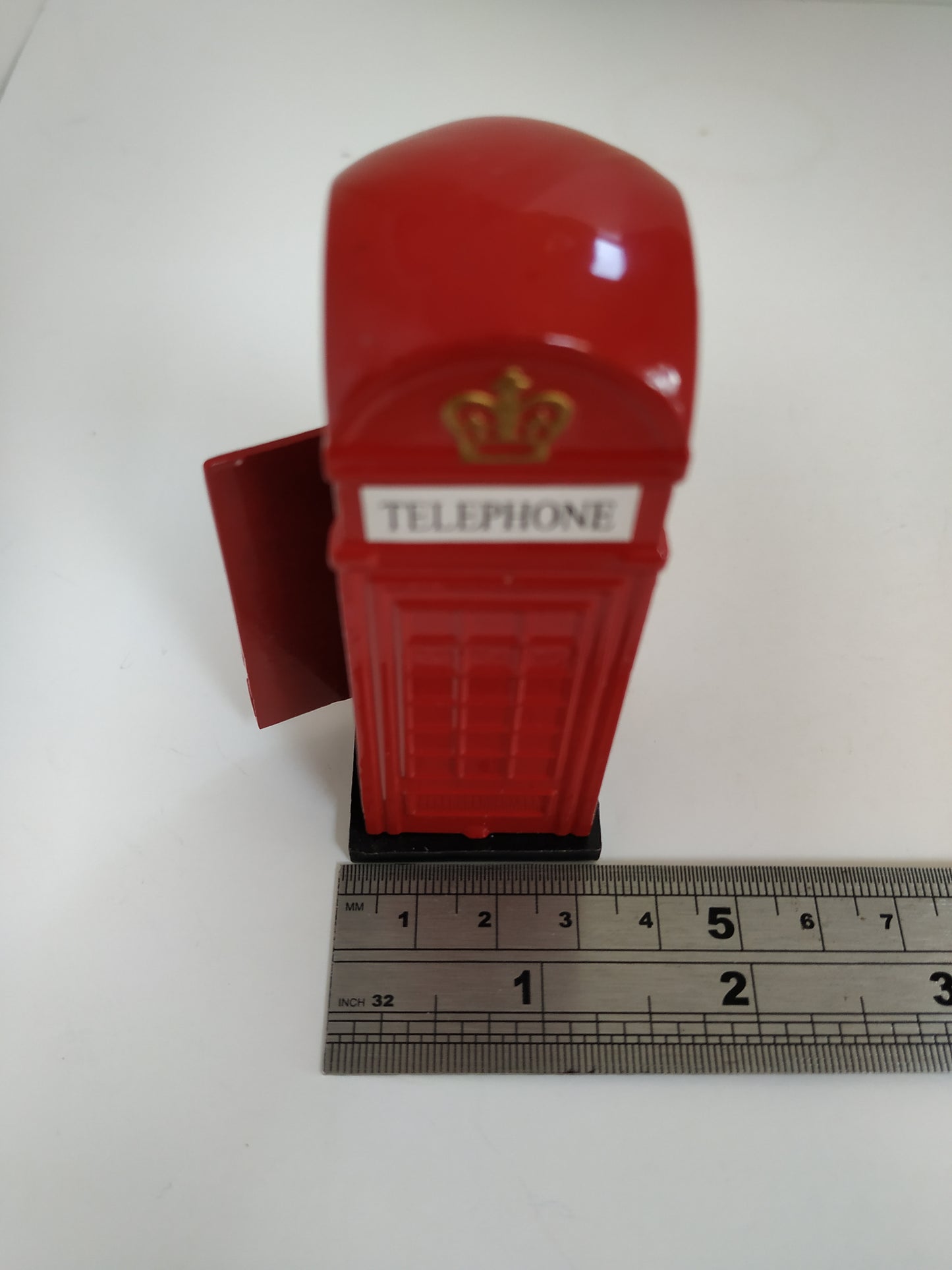 Red Telephone Box Pencil sharpener metal die cast collector miniature display model New Boxed