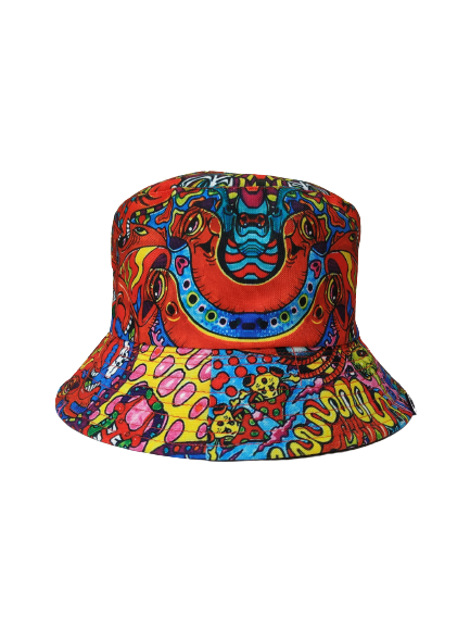 Alien Bucket hat reversible Unisex One size 100% Cotton