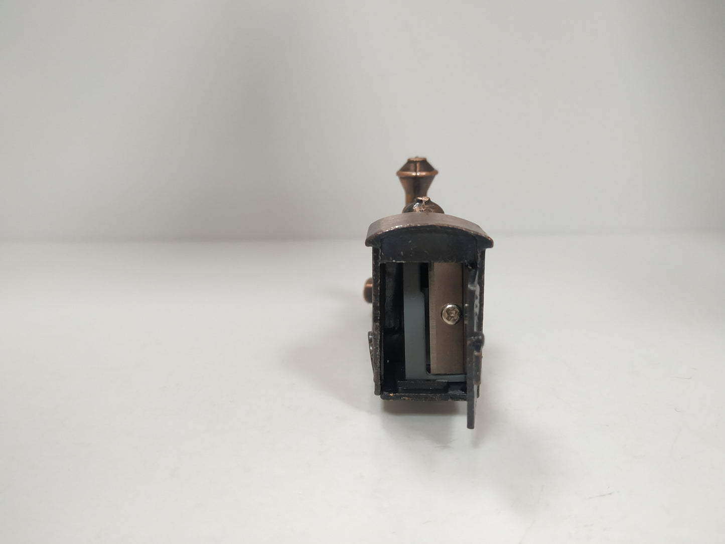 Train Pencil sharpener metal die cast collector miniature display model New