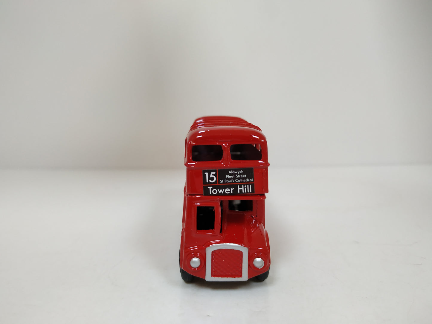 London Red Double Decker Bus Pencil sharpener metal die cast collector miniature display model New Boxed