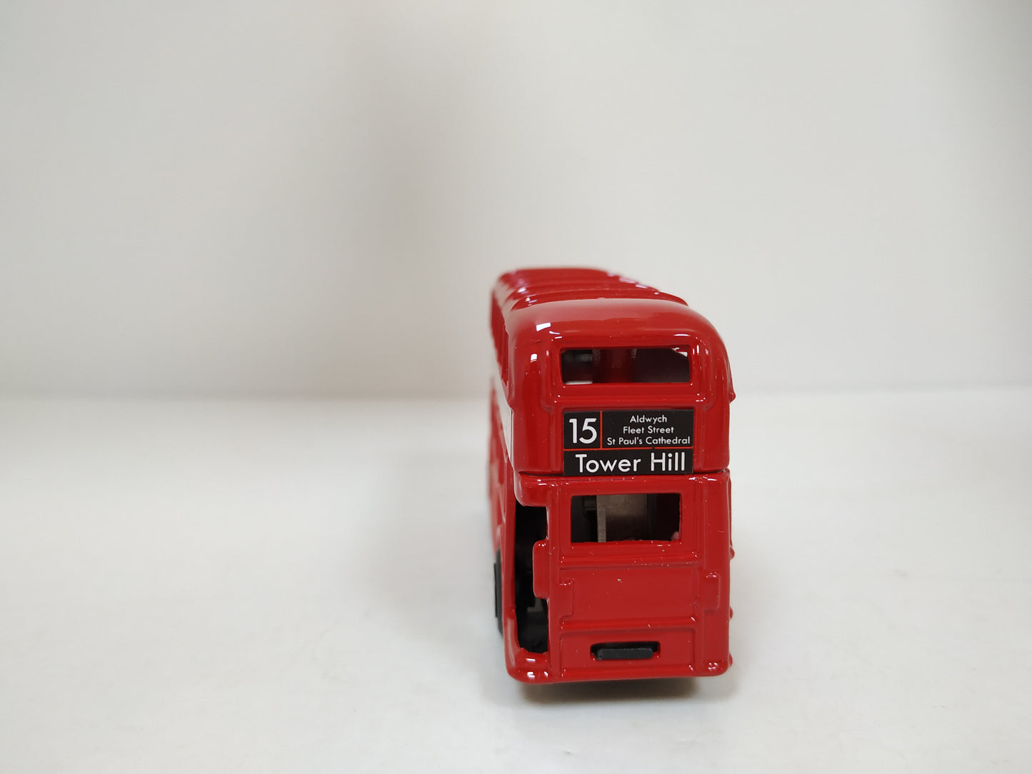 London Red Double Decker Bus Pencil sharpener metal die cast collector miniature display model New Boxed