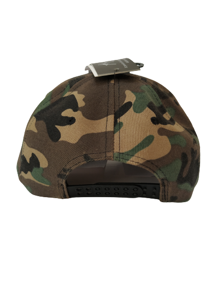 LDN Army Camo Baseball Cap Adult One Size Adjustable Strap