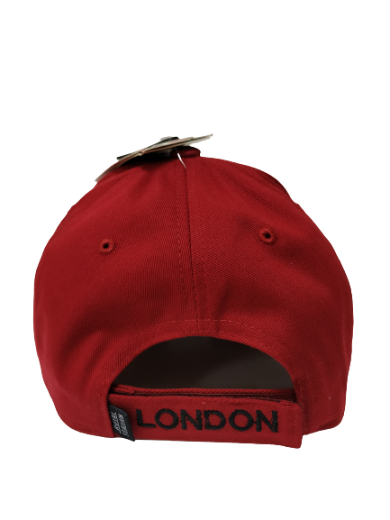 LDN Black Red Yellow Baseball Cap Adult One Size Adjustable Strap