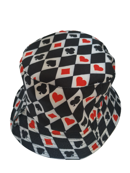 Players Bucket Hat Reversible Unisex One size 100% Cotton Party Festival Travel Promotion Hat